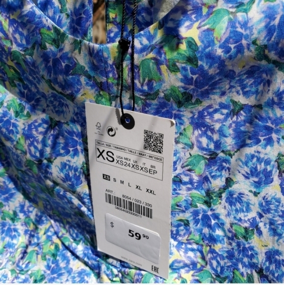 Zara floral top - Picture 7 of 12